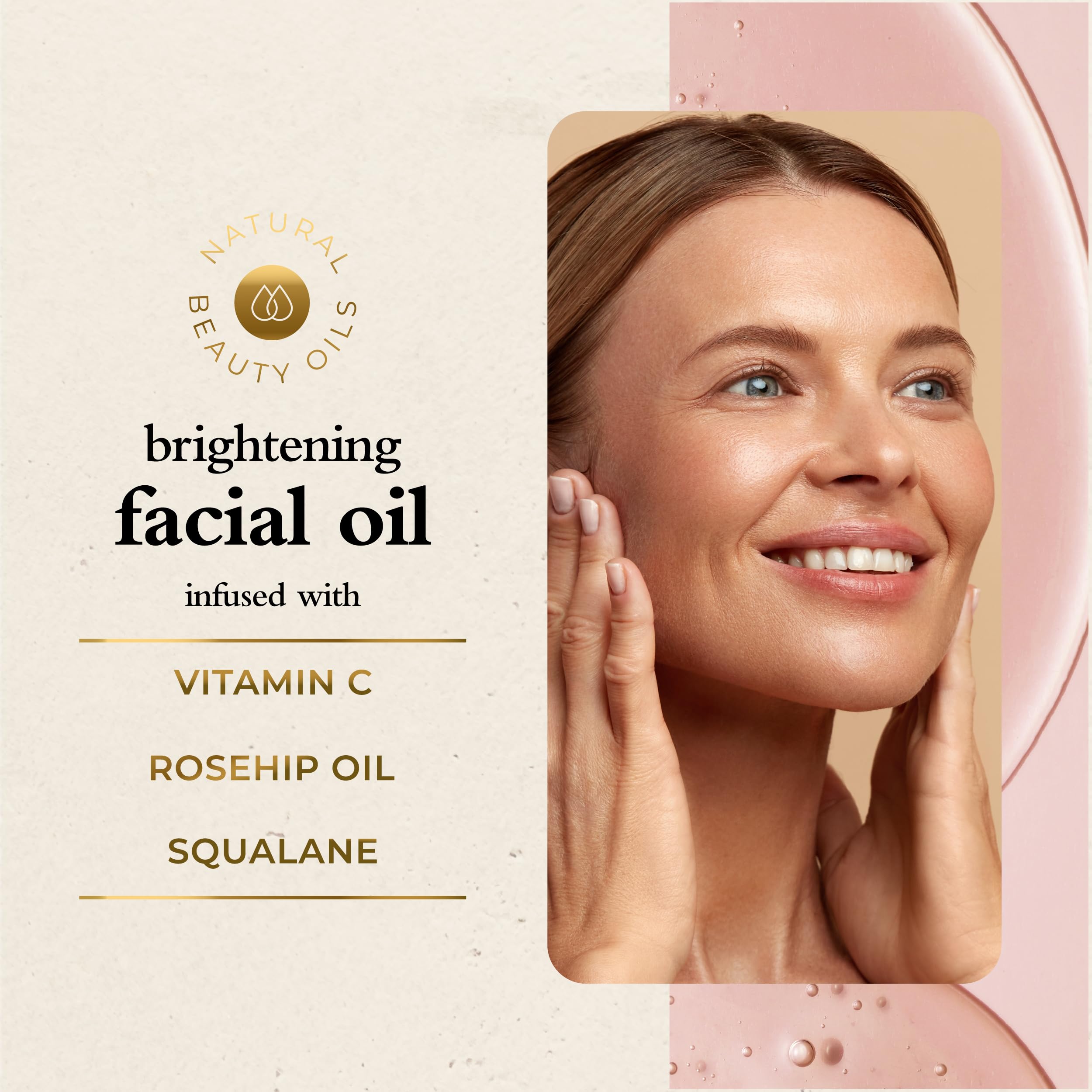 Oliology Brightening Facial Oil squalane aids deep hydration without heaviness
