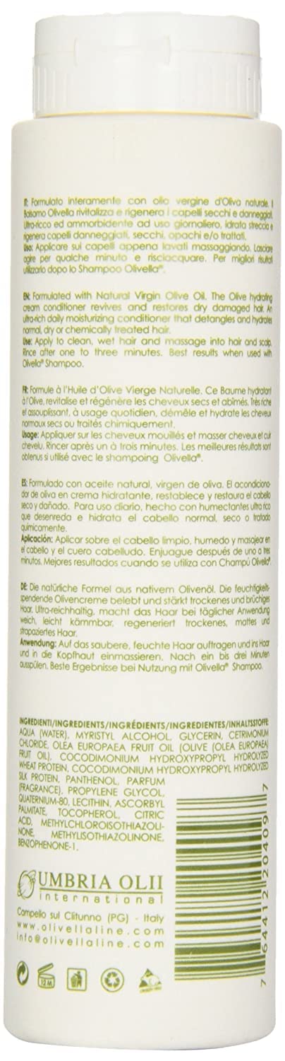 Olivella bottle close-up highlights natural shine and hydration