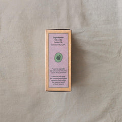 Vegan-certified Olively Enchanted Woods bar label.