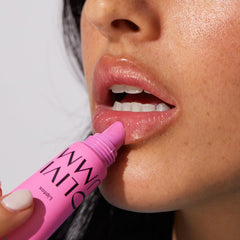 OLIVIAUMMA Mint glass skin tanghulu liptox lip balm with glass-like shine and non-sticky feel.