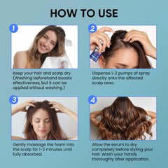 OLIVITA Hair Growth Spray bottle and packaging for gift-ready look.