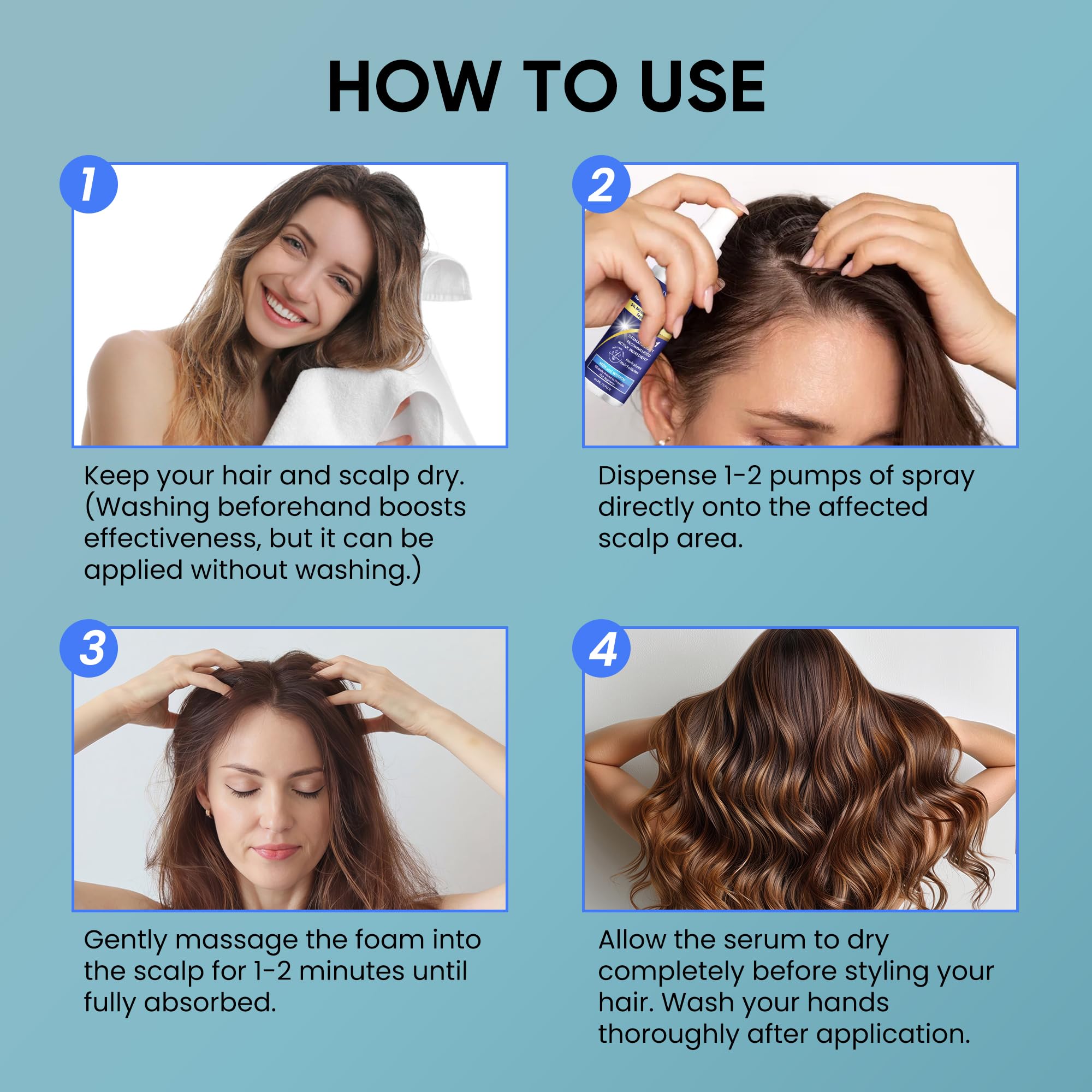 OLIVITA minoxidil all hair types friendly solution for diverse textures