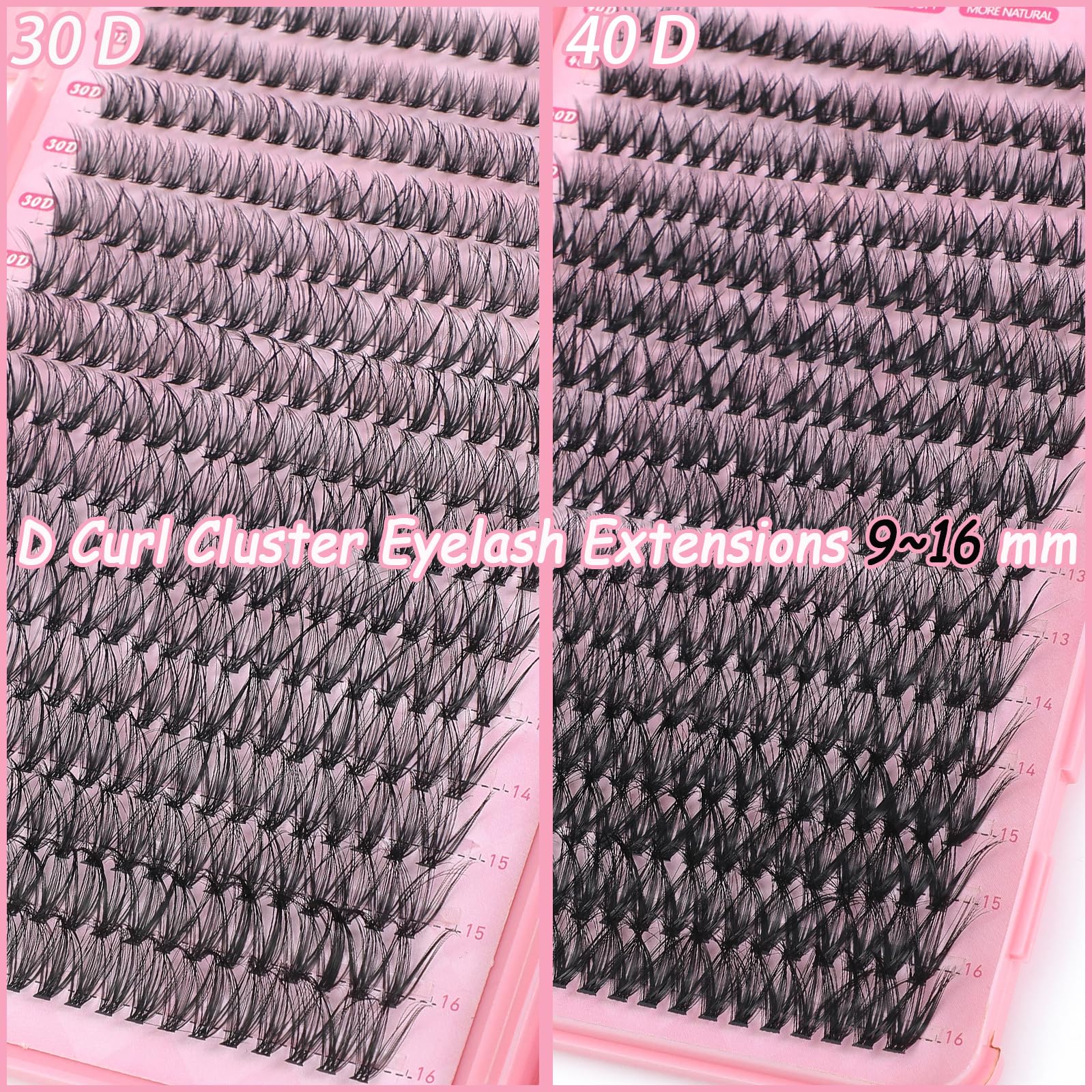 OLLAVO 9-16 mm lengths for wispy or fuller effects