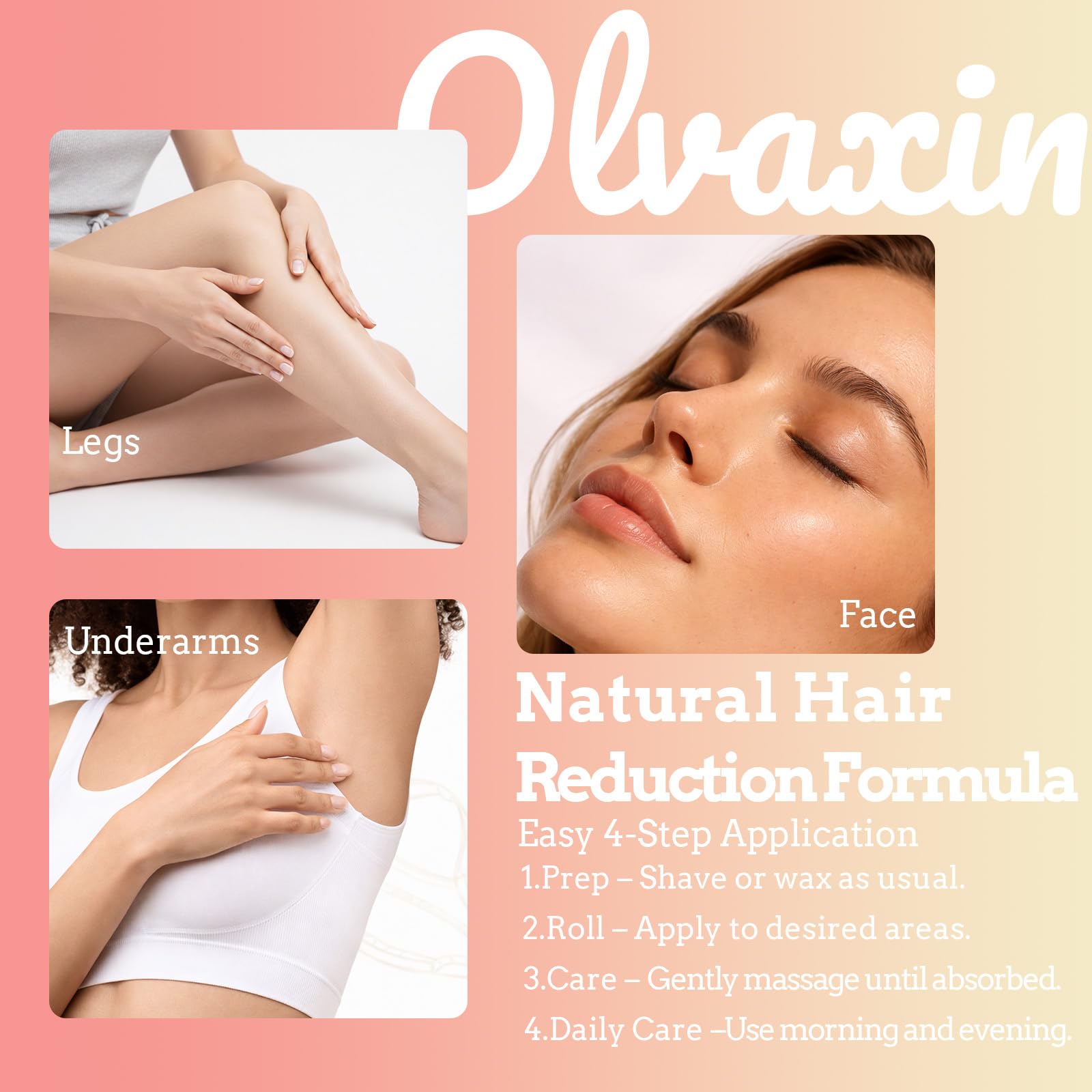 Routine-ready packaging supporting daily skin-care with Olvaxin.