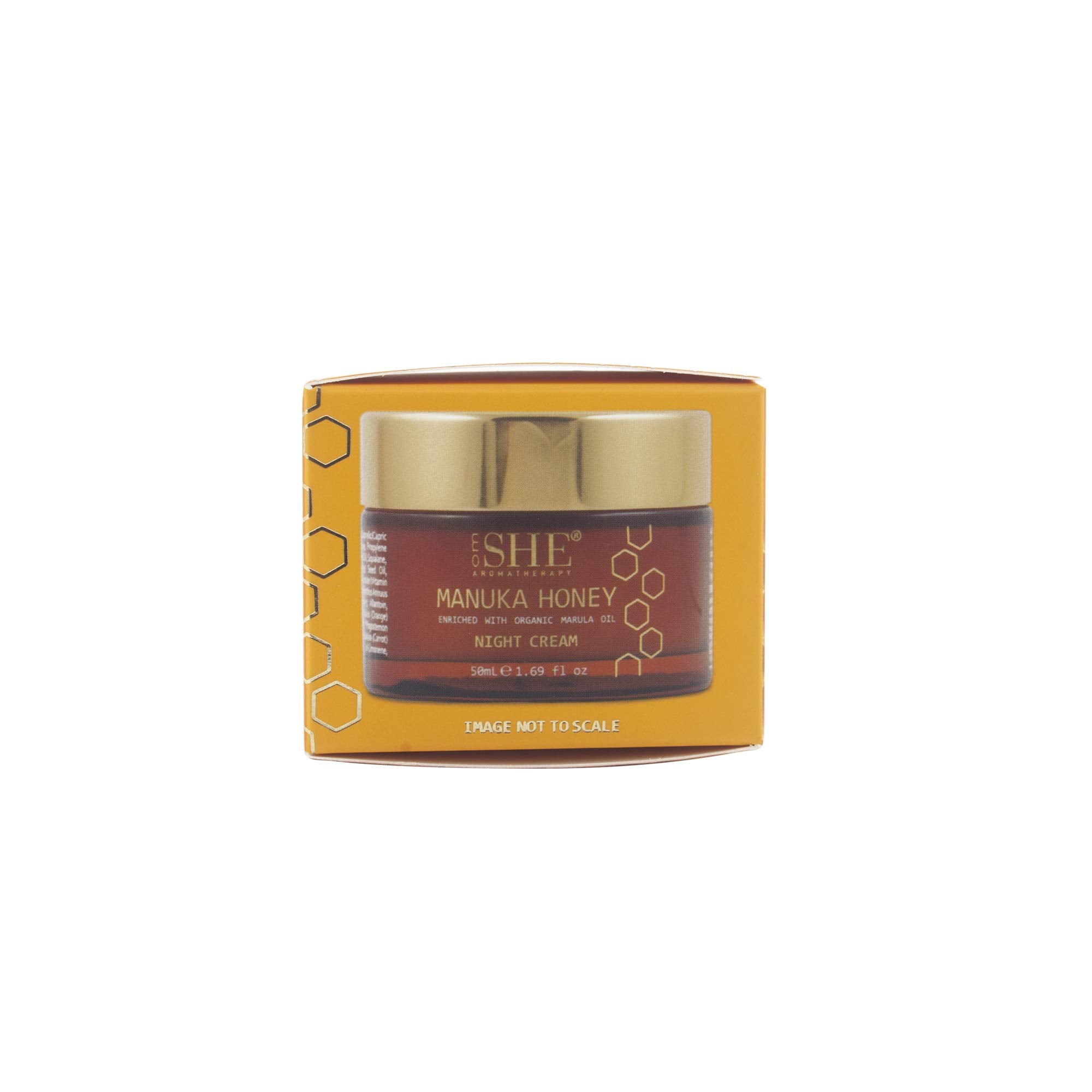 Om She Manuka honey drizzle reveals nourishing nighttime skin care.