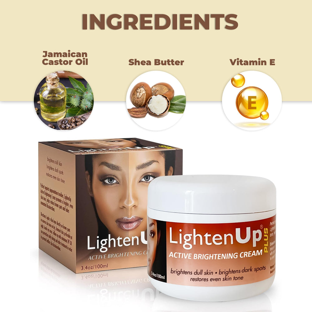 OMIC Lighten-Up Plus face application showing smooth, daily-use glow.