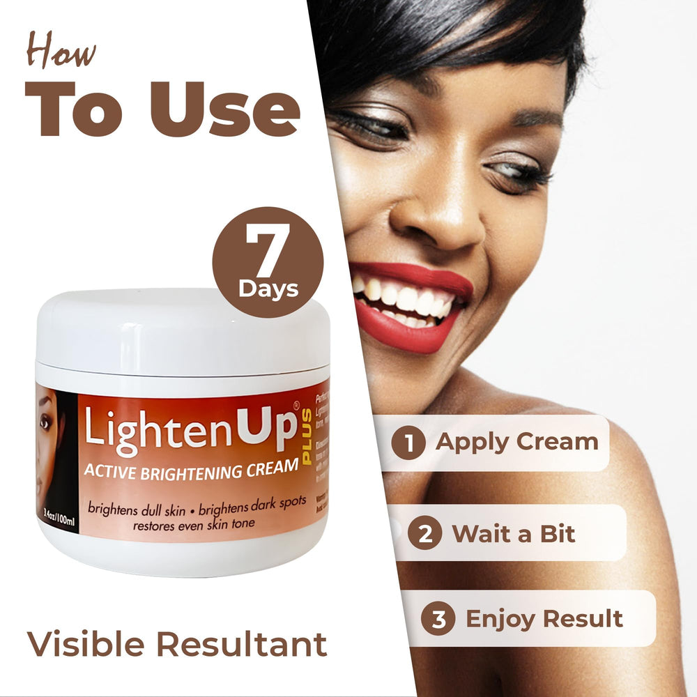 OMIC Lighten-Up Plus ingredients with Jamaican castor oil and shea butter nourish skin.