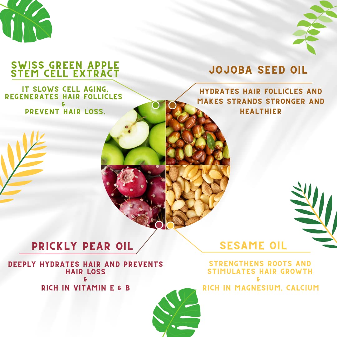 OMM Collection amla oil conditioning gently nourishes damaged strands