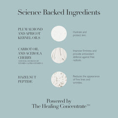 Omorovicza night cream jar open with creamy texture hinting at plumping effect