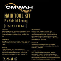 Travel-size OMWAH bottle with spray applicator for on-the-go use