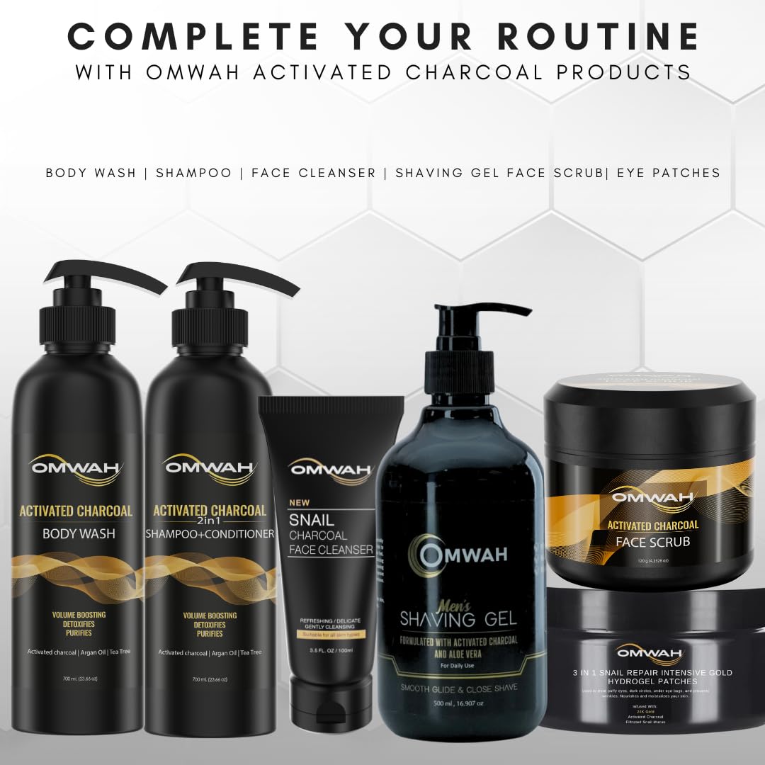 OMWAH sulfate-free formula close-up highlights gentle daily care