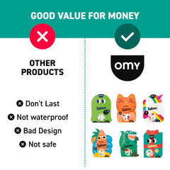 Omy Christmas tattoos holiday icons boost gifting moments.