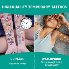 Omy Christmas tattoos snowflakes designs add seasonal sparkle.