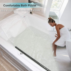 OMYSTYLE luxurious bath pillow enhances your soak and relaxation rituals.