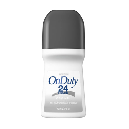 On Duty Roll Original 5-pack display showing portable freshness for home, travel, or gym.