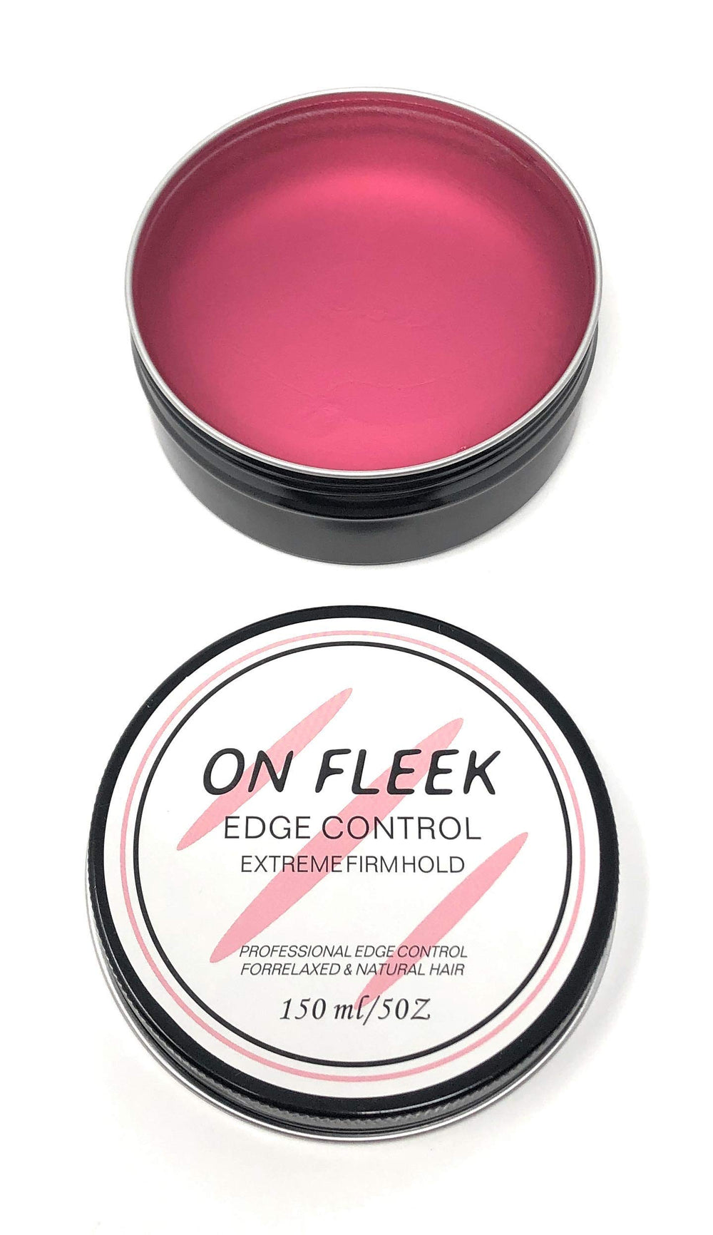 ON FLEEK Edge Control for relaxed and natural hair helps achieve defined edges with nourishing oils.