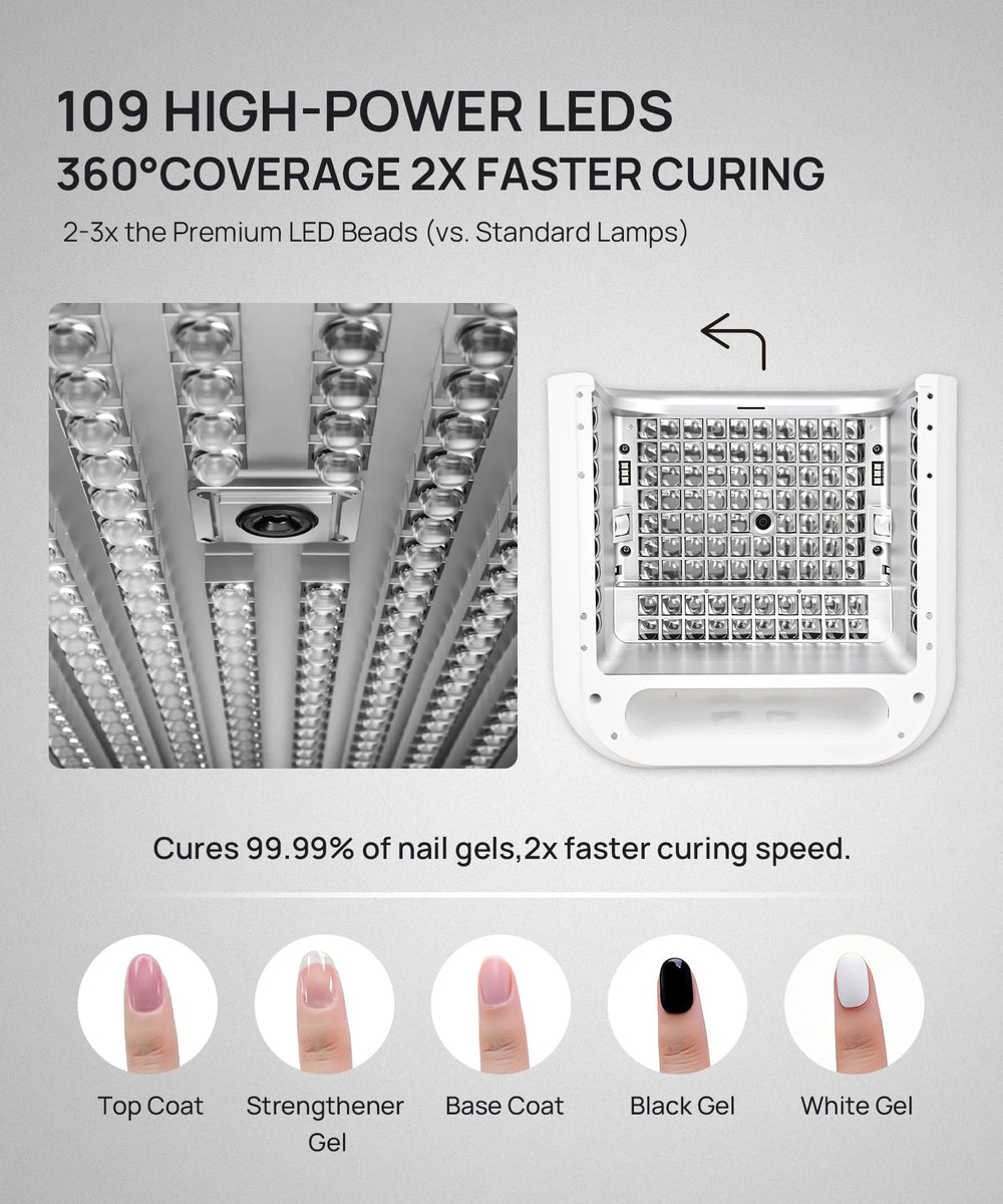 ONAIL skin protection UV shield minimizes skin exposure during curing.