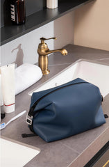Onbagway navy silicone bag hanging buckle for convenient storage in hotels