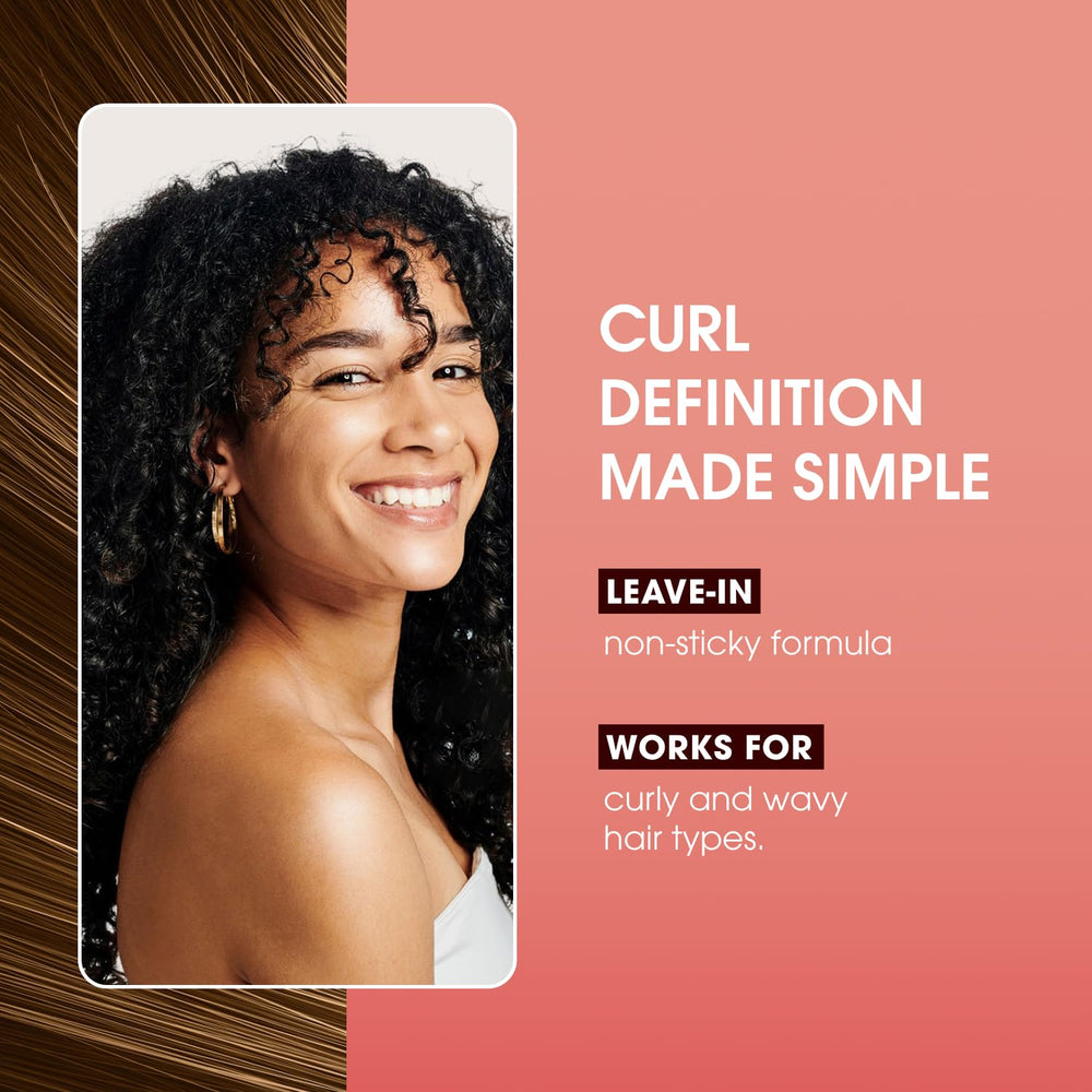 One 'N Only Defining Curl Cream argan oil emphasizes shine and moisture.
