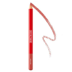 One/Size Lip Snatcher Pencil close up for precise lip outlining in a soft matte peach nude