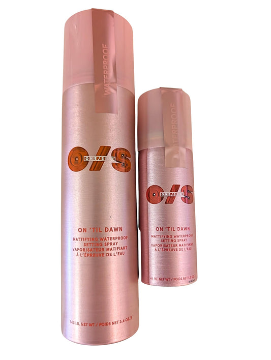 On ’Til Dawn Big & Bitty full-size bottle for all-day matte wear.