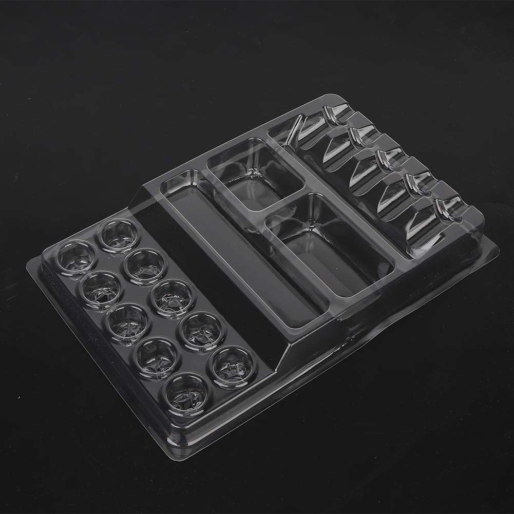 One Tattoo World lightweight ink tray easy to carry between stations.