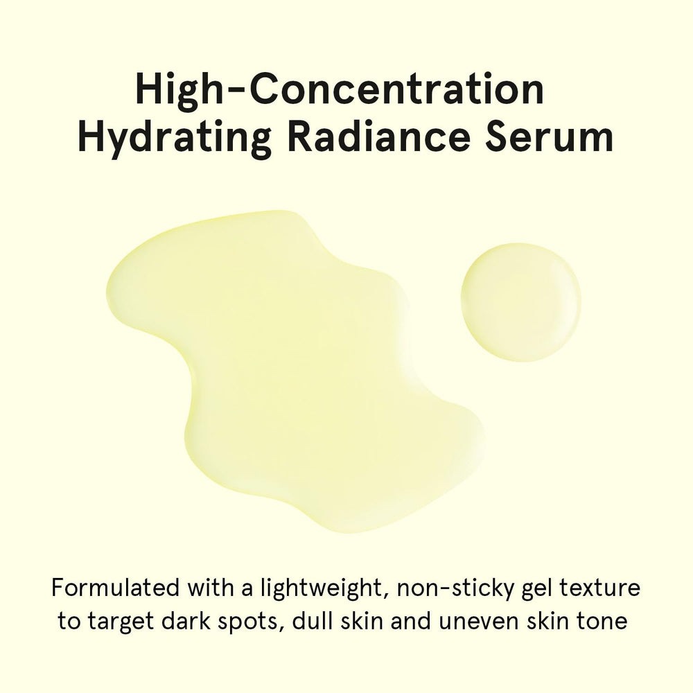 Close-up of feather-light texture on skin with One Thing Niacinamide Glutathione Serum