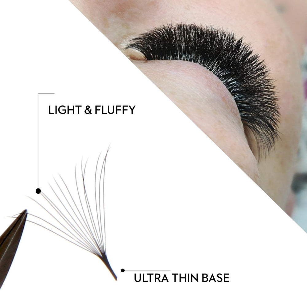 One V Salon 0.05 diameter for light, airy fans.