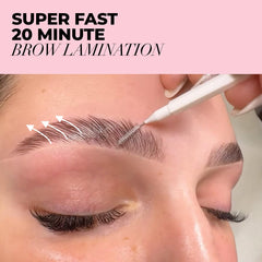 One V Salon lash rods and brow combs in the kit