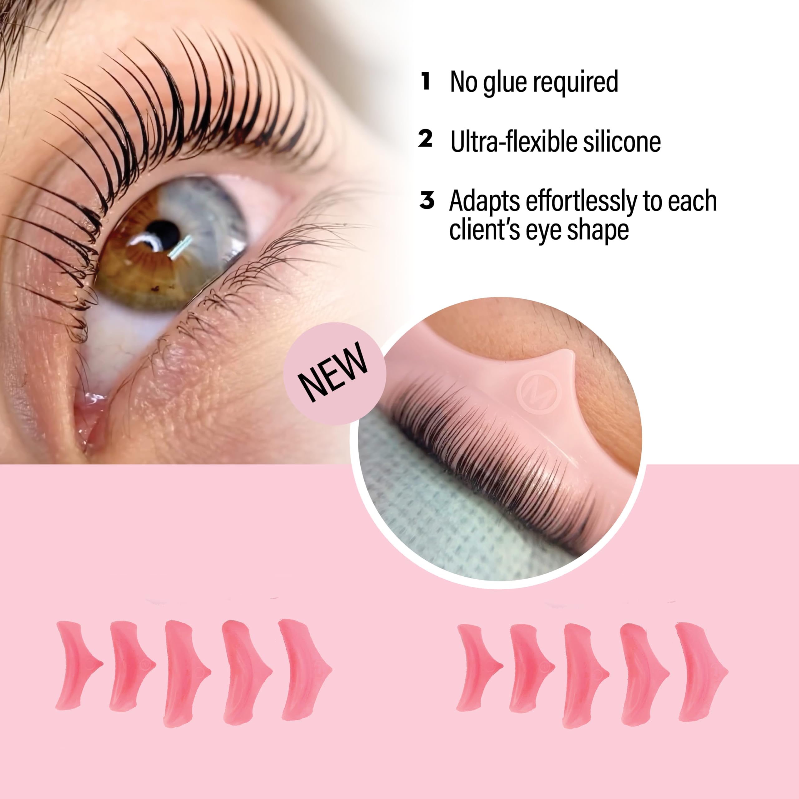 One V Salon neutralizing lotion for balanced, long-lasting brow and lash results.