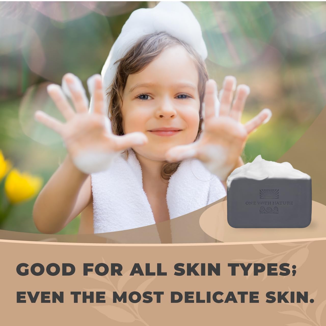 One With Nature Eco-friendly packaging and cruelty-free production for responsible skincare