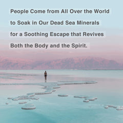 One With Nature Dead Sea Salt Lavender packaging detail shows resealable, eco-friendly design.