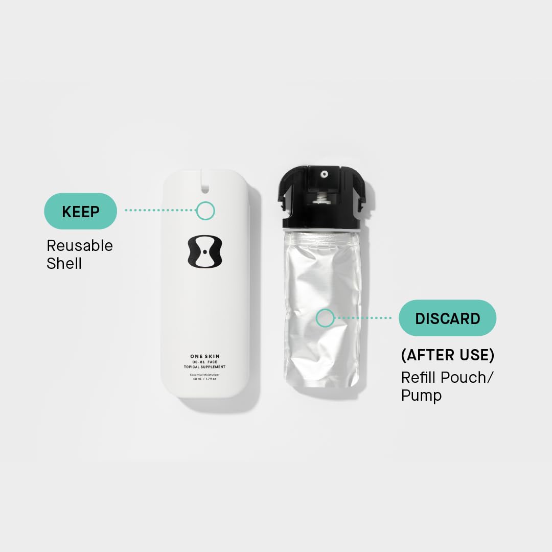 OneSkin FACE OS-01 in daily routine after cleansing for quick application.
