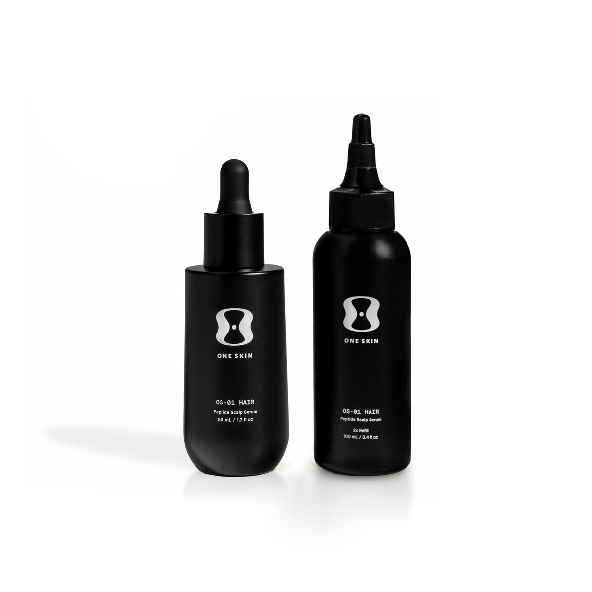 oneskin HAIR OS-01 peptide serum bottle for daily scalp care and fuller-looking hair