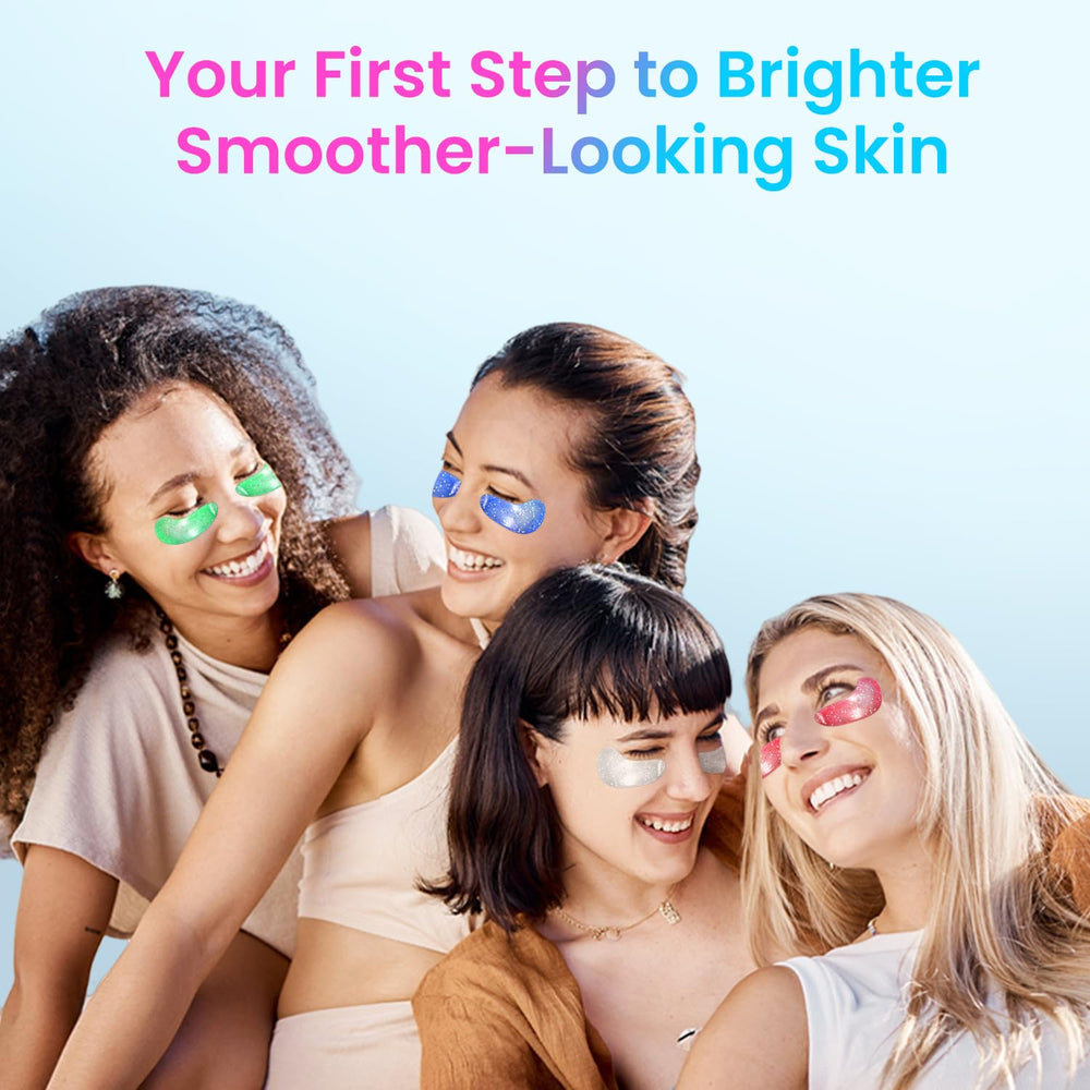 Onespring eye-masks deliver collagen gel support for better skin elasticity.