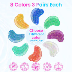 Onespring eye masks with hyaluronic acid provide deep hydration.