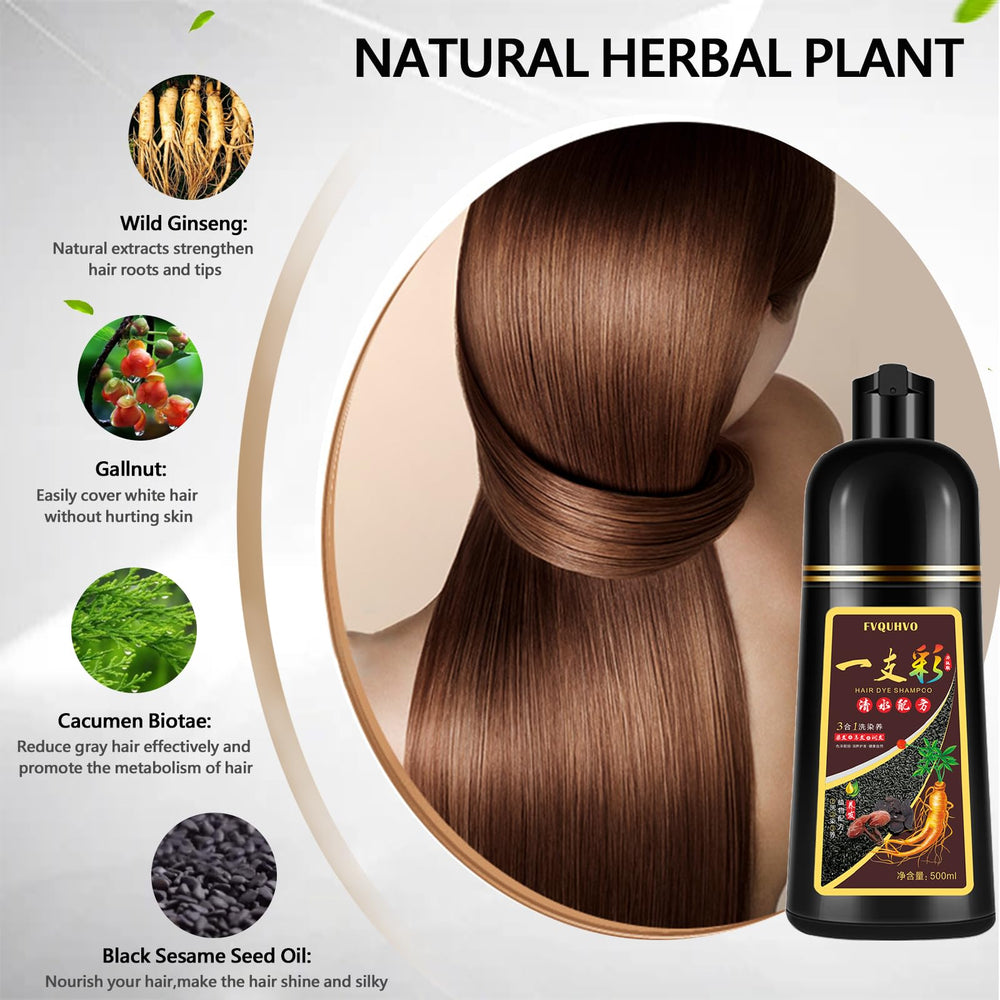 Onilyua Gray hair coverage close-up with natural-looking color result.