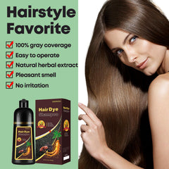 Onilyua cherry brown result visible on hair
