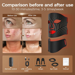 ONLUKY neck device attachment expands treatment area.
