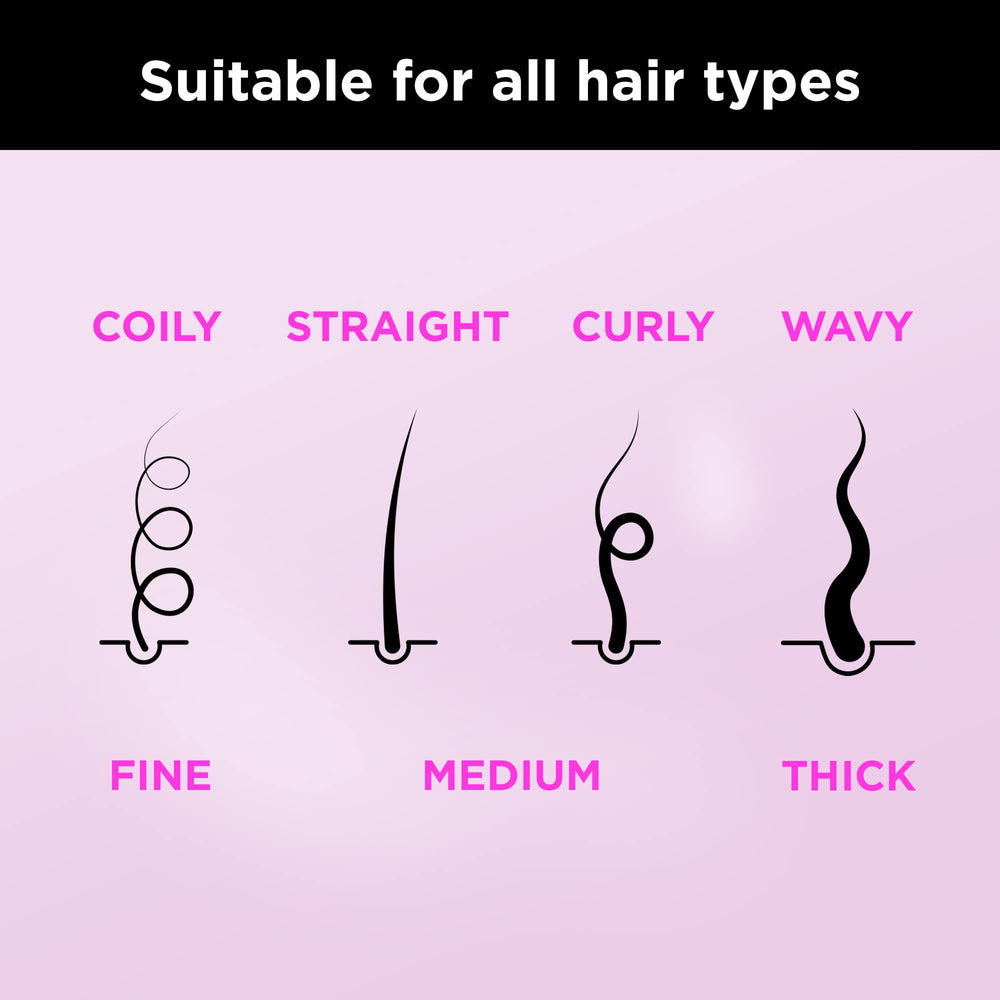 ONLY4HAIR Silk Hair Oil heat protection styling shot for sleek looks