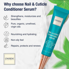 Onsen Secret nail buffer delivering smooth, polished edges.