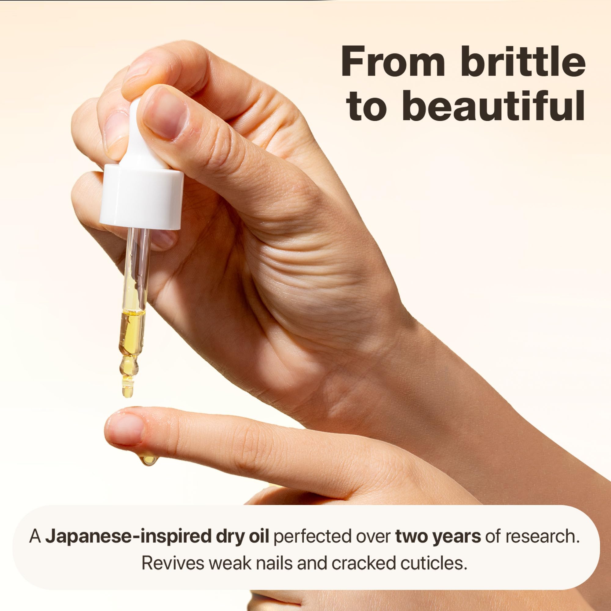 Onsen Secret tsubaki oil nourishing blend for nails and cuticles