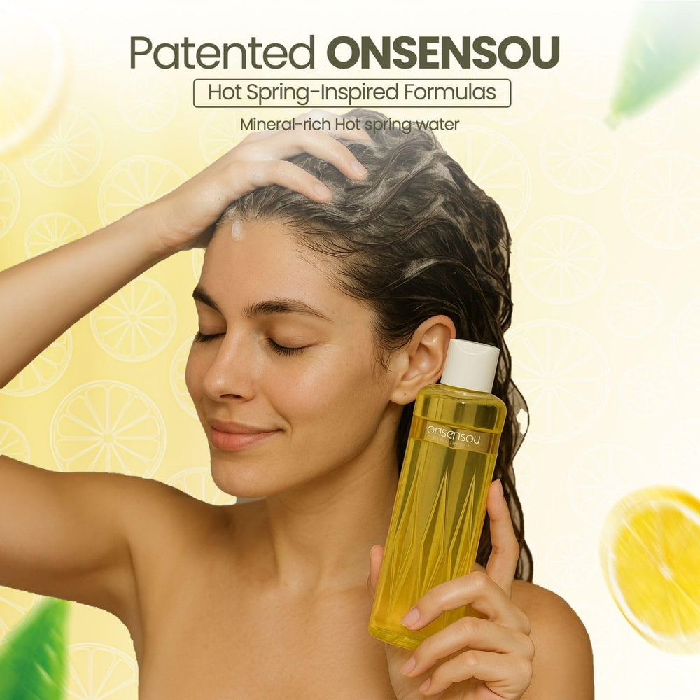 ONSENSOU curly hair conditioner bottle delivers smooth manageability for curls