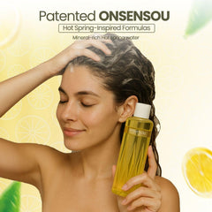 ONSENSOU curly hair conditioner bottle delivers smooth manageability for curls