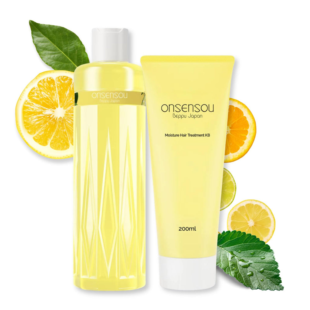 ONSENSOU curly hair shampoo bottle shows premium design for daily cleansing and frizz control