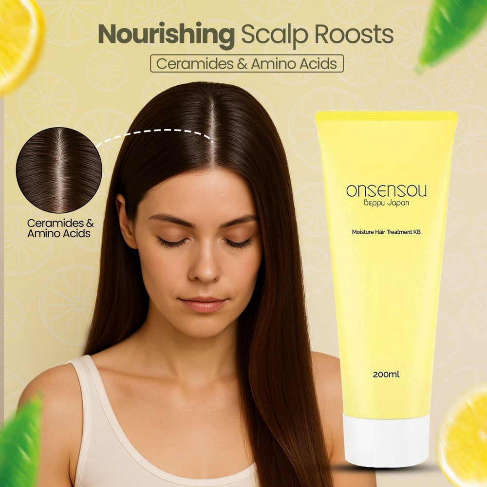 ONSENSOU green algae extract label close-up highlights nourishing ingredients