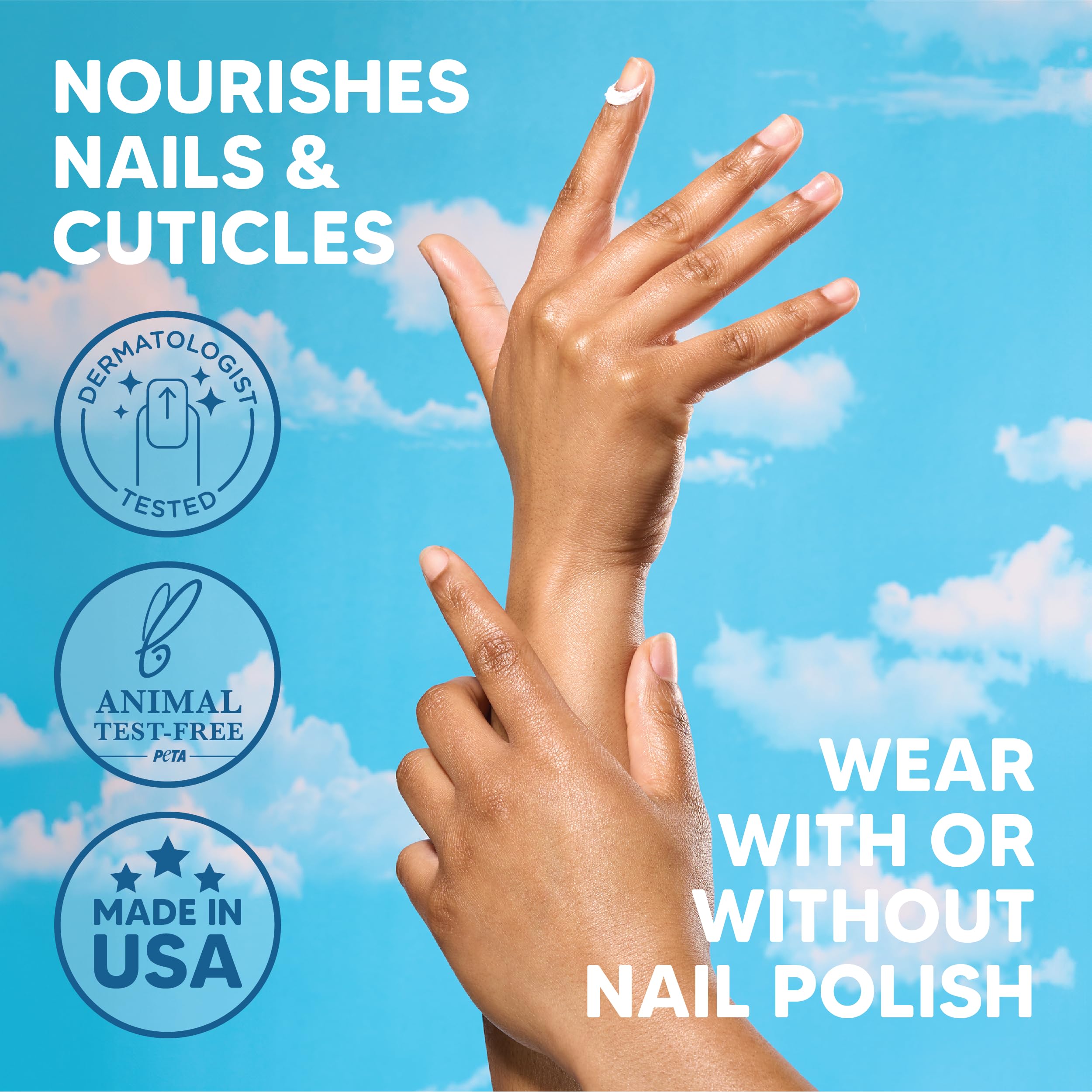 Onyx Professional nail bed massage highlights easy application and nourishment.