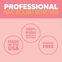Vitamin E and grape seed oil nourish nails during removal