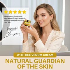 Onzzyl Bee Venom Cream neck-and-decolletage care for evenly hydrated skin.