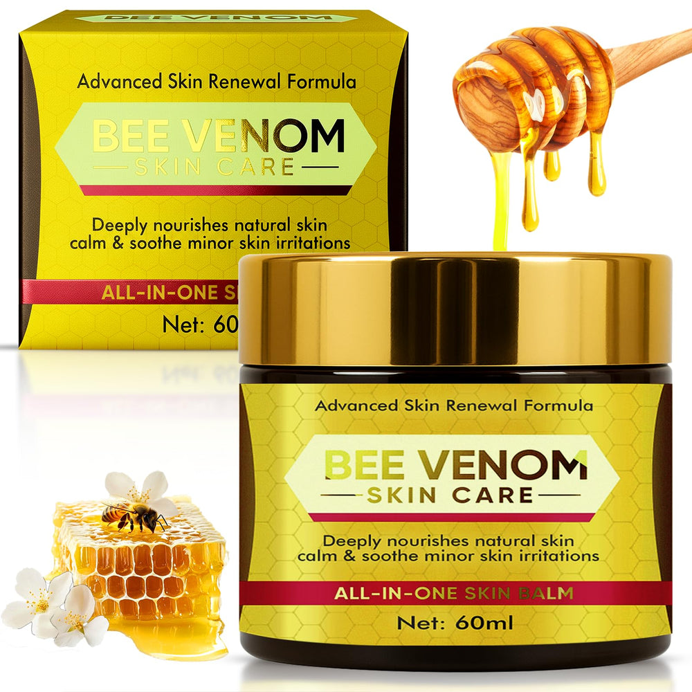 Onzzyl Bee Venom Cream tightening-application enhances facial contours for a lifted look.